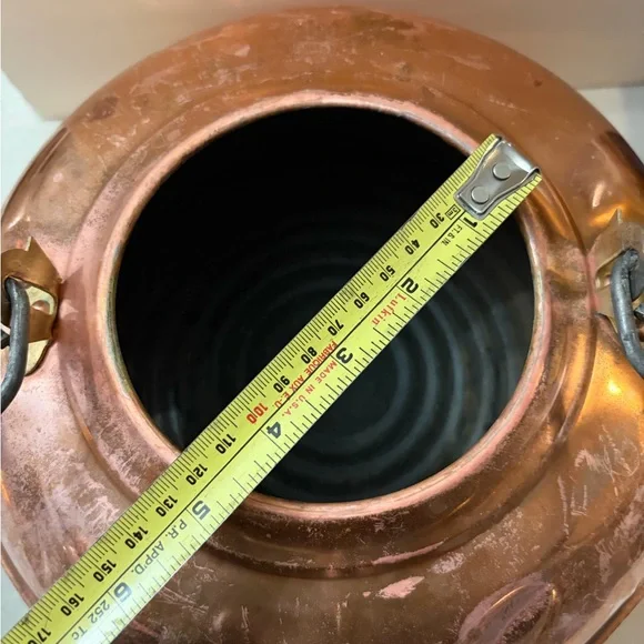 Vintage Revere Copper Tea Kettle with Black Handle - Picture 5 of 16